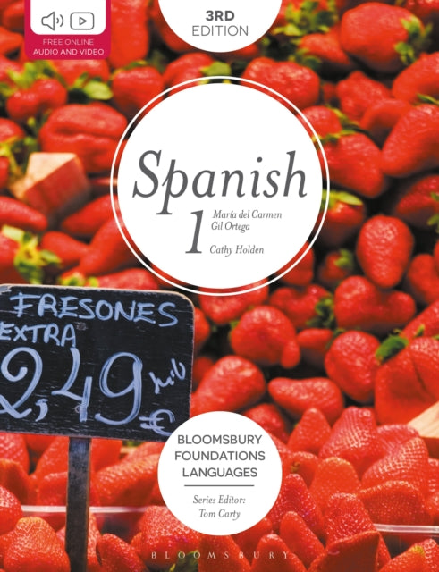 Book cover of: Foundations Spanish 1. By: Maria del Carmen Gil Ortega