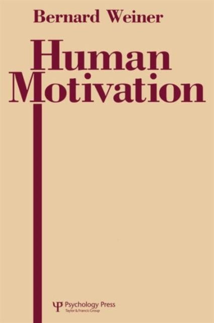 Book cover of: Human Motivation. By: Bernard Weiner