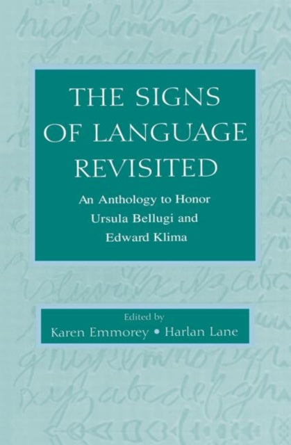 The Signs of Language Revisited