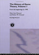 Book cover of: History Of Game Theory, Volume 1. By: Mary Ann Dimand