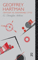 Book cover of: Geoffrey Hartman. By: G. Douglas Atkins