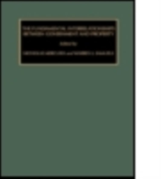 Book cover of: Fundamental Interrelationships between Government and Property. By: Nicholas Mercuro