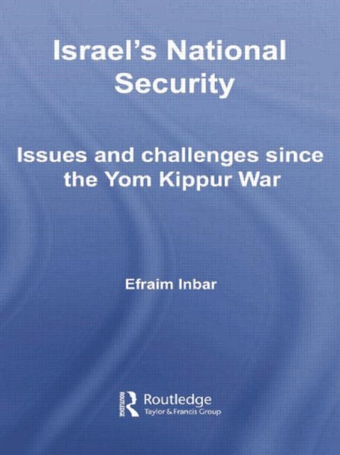 Book cover of: Israel's National Security. By: Efraim Inbar