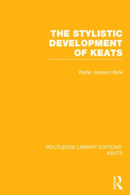 Book cover of: Routledge Library Editions: Keats