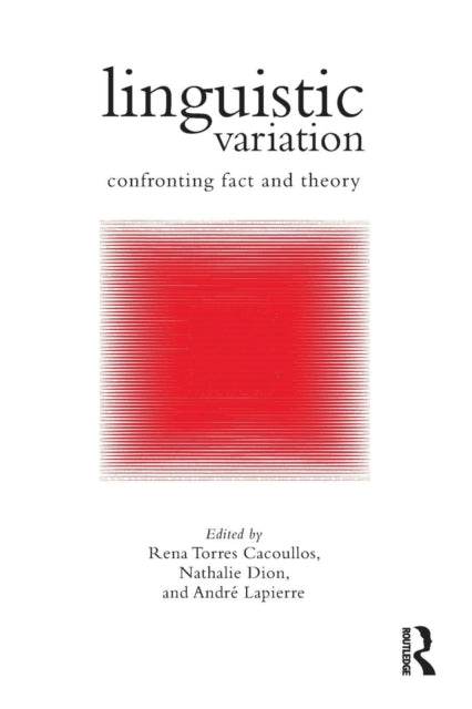 Book cover of: Linguistic Variation. By: Rena Torres Cacoullos