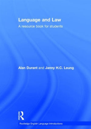 Language and Law