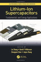 Book cover of: Lithium-Ion Supercapacitors. By: Lei Zhang