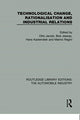 Book cover of: Technological Change, Rationalisation and Industrial Relations. By: Otto Jacobi
