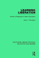 Book cover of: Learning Liberation. By: Jane Thompson