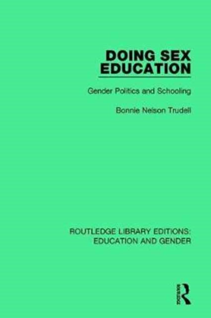 Book cover of: Doing Sex Education. By: Bonnie Trudell