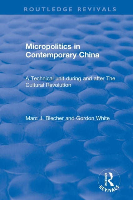 Book cover of: Micropolitics in Contemporary China