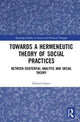 Book cover of: Toward a Hermeneutic Theory of Social Practices. By: Dimitri Ginev