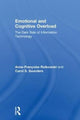 Book cover of: Emotional and Cognitive Overload. By: Anne-Françoise Rutkowski