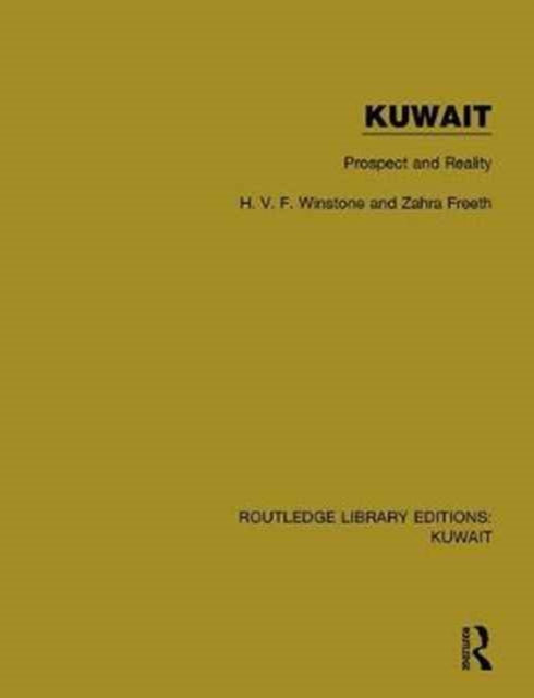 Book cover of: Kuwait: Prospect and Reality. By: H.V.F. Winstone