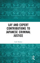 Book cover of: Lay and Expert Contributions to Japanese Criminal Justice. By: Erik Herber