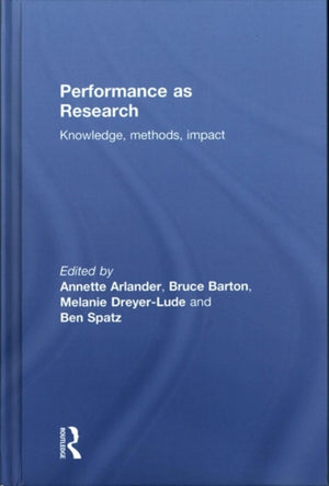 Performance as Research