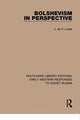 Book cover of: Bolshevism in Perspective. By: J. de V. Loder