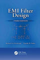 Book cover of: EMI Filter Design. By: Richard Lee Ozenbaugh