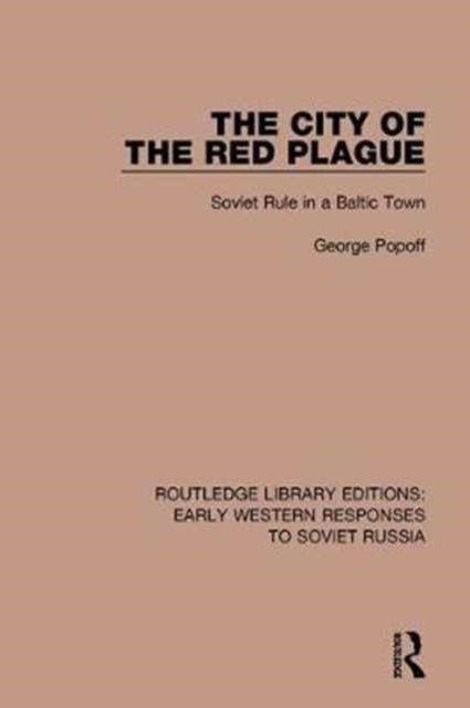 Book cover of: City of the Red Plague. By: George Popoff