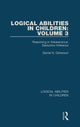Book cover of: Logical Abilities in Children: Volume 3. By: Daniel N. Osherson
