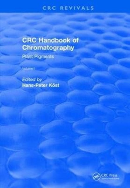 Book cover of: CRC Handbook of Chromatography. By: Hans-Peter Kost