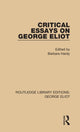 Book cover of: Critical Essays on George Eliot. By: Barbara Hardy