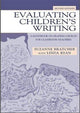 Book cover of: Evaluating Children's Writing. By: Suzanne Bratcher