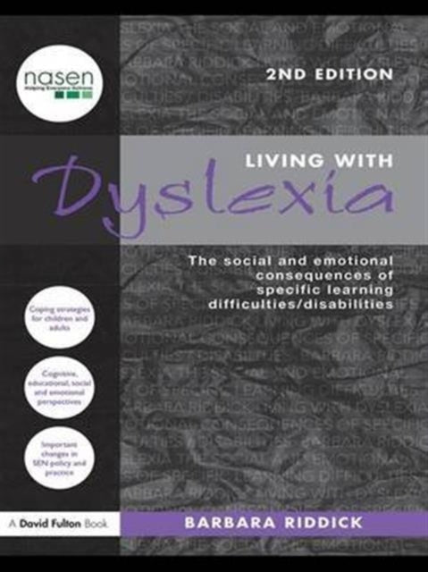 Book cover of: Living With Dyslexia. By: Barbara Riddick