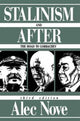 Book cover of: Stalinism and After. By: Alec Nove
