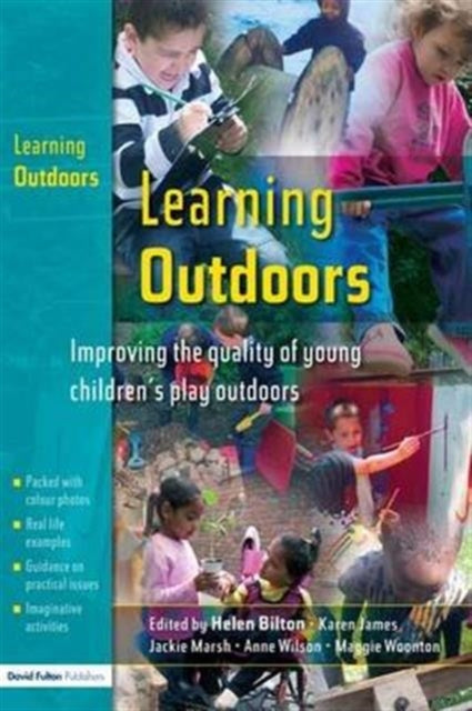 Book cover of: Learning Outdoors. By: Maggie Woonton