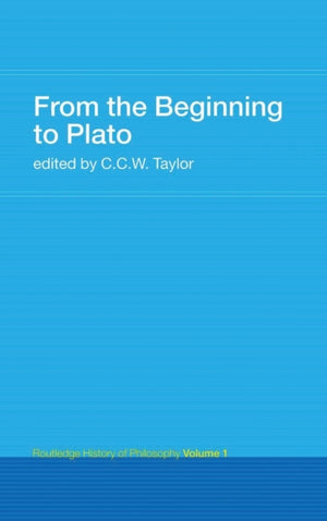 From the Beginning to Plato