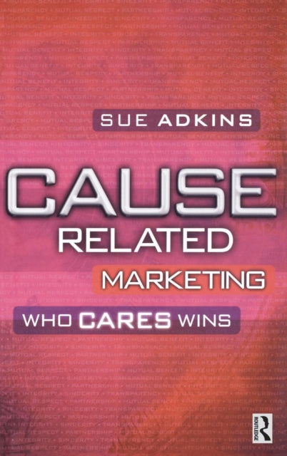 Book cover of: Cause Related Marketing. By: Sue Adkins