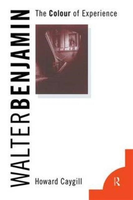 Book cover of: Walter Benjamin. By: Howard Caygill