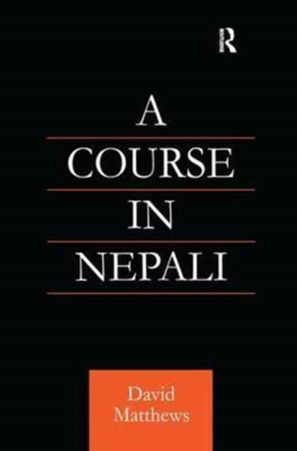Book cover of: Course in Nepali. By: David Matthews