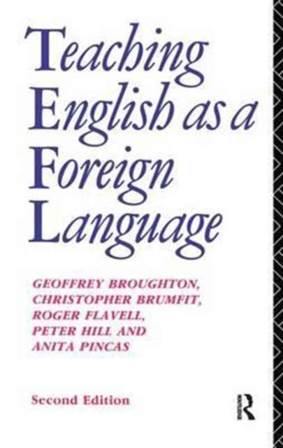 Book cover of: Teaching English as a Foreign Language. By: Geoffrey Broughton