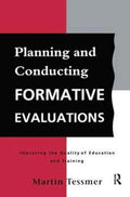 Planning and Conducting Formative Evaluations