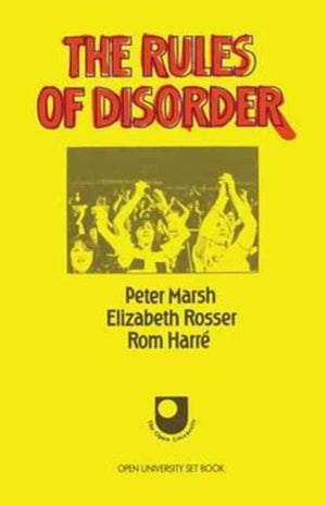 Rules of Disorder