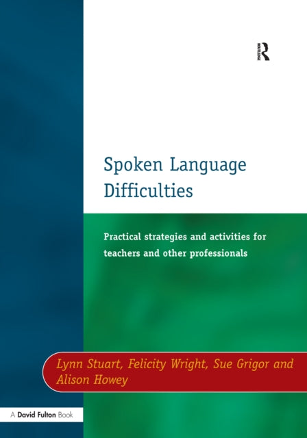 Book cover of: Spoken Language Difficulties. By: Lynn Stuart