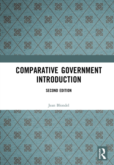 Book cover of: Comparative Government Introduction. By: Jean Blondel