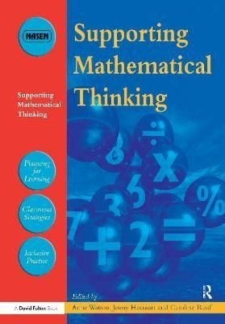Book cover of: Supporting Mathematical Thinking. By: Anne Watson