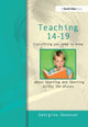 Book cover of: Teaching 14-19. By: Georgina Donovan
