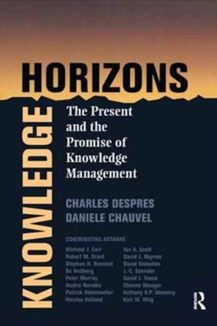 Book cover of: Knowledge Horizons. By: Charles Despres