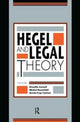Book cover of: Hegel and Legal Theory. By: Drucilla Cornell