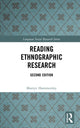 Book cover of: Reading Ethnographic Research. By: Martyn Hammersley