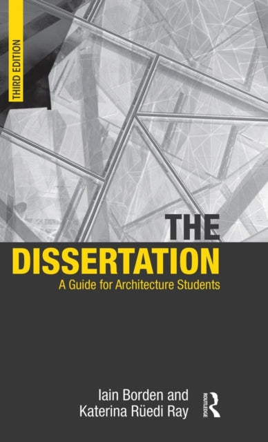 Book cover of: Dissertation. By: Iain Borden