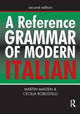 Book cover of: Reference Grammar of Modern Italian. By: Professor Martin Professor Martin Maiden