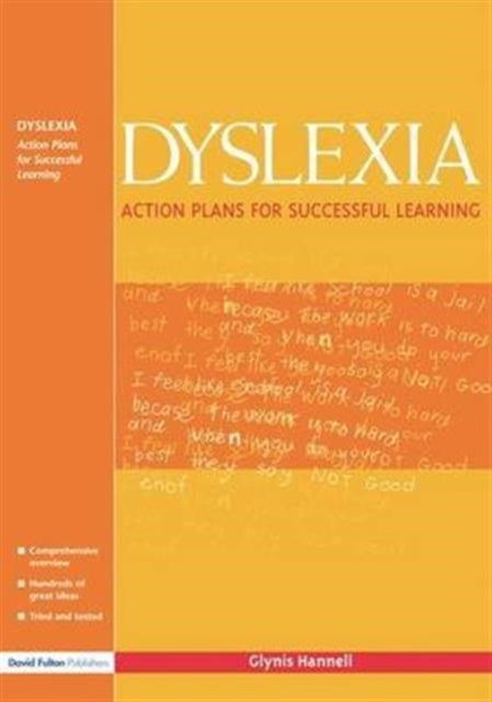 Book cover of: Dyslexia. By: Glynis Hannell