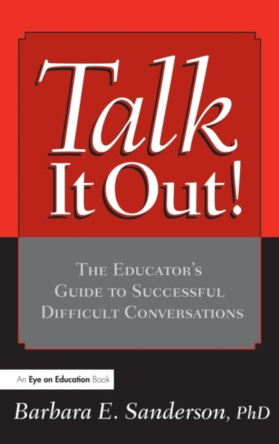 Book cover of: Talk It Out!. By: Barbara Sanderson