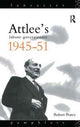 Book cover of: Attlee's Labour Governments 1945-51. By: Robert Pearce