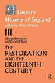 Book cover of: Literary History of England. By: Donald F. Bond
